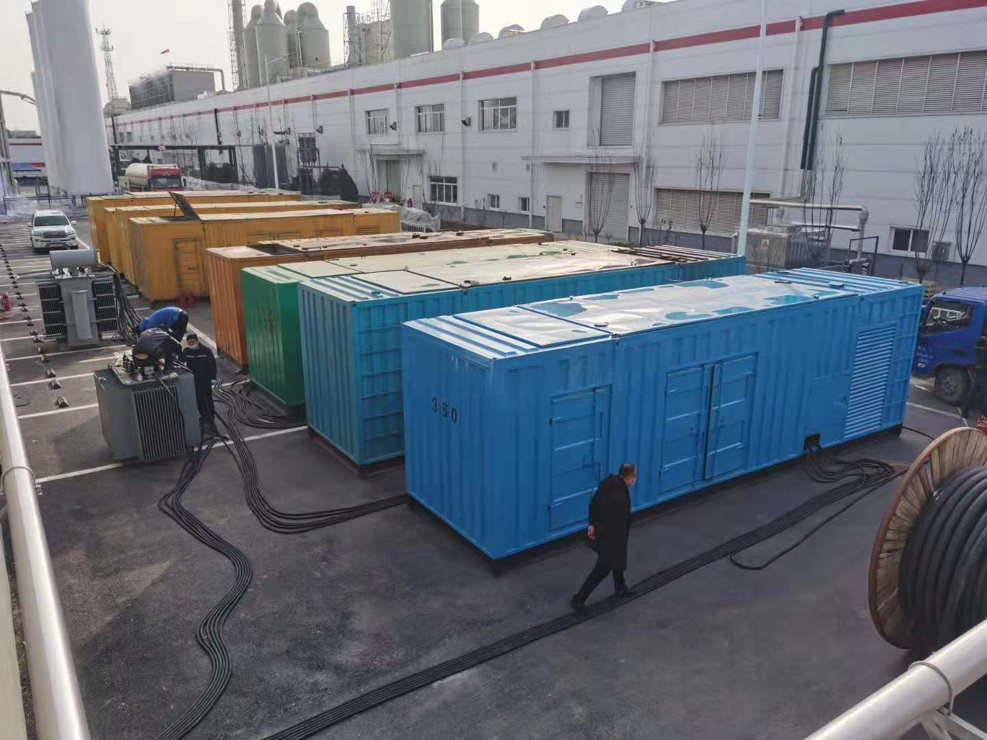 鹿邑出租发电机-柴油发电机组三相采用什么接法