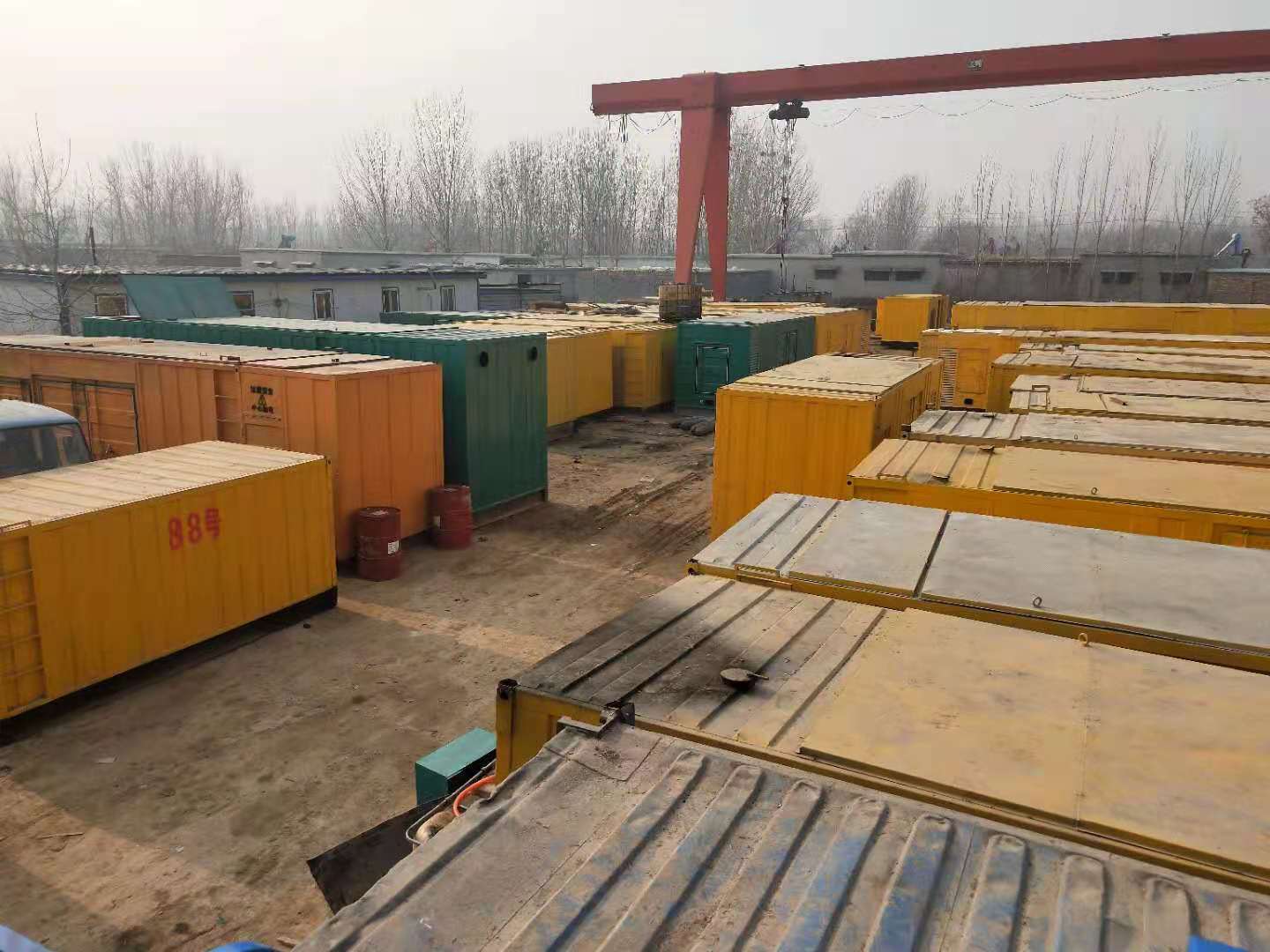 鹿邑租赁发电机-灰尘、风沙对柴油发电机组造成哪些不良影响？